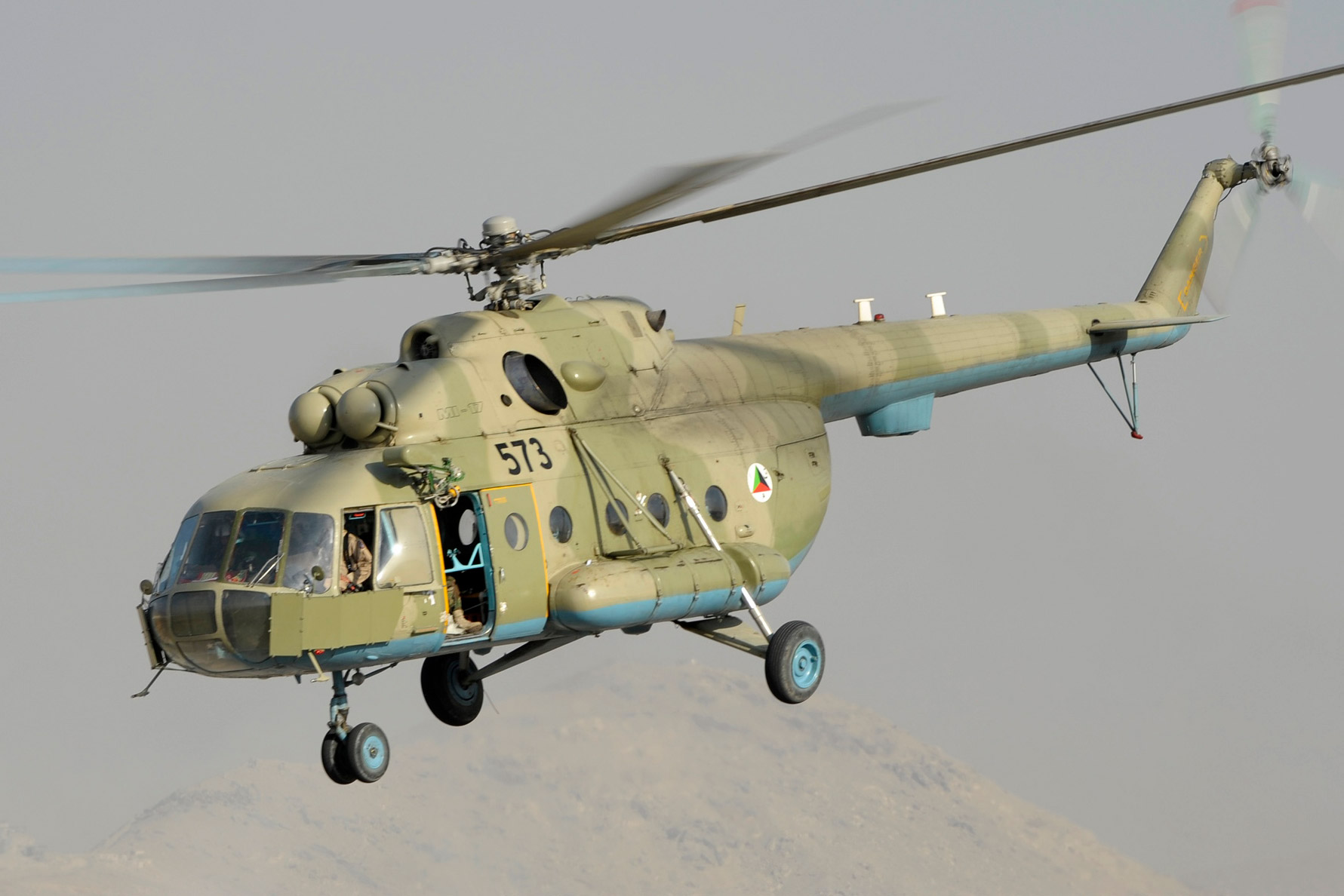 Afghan National Army Air Corps Mi-17 helicopte