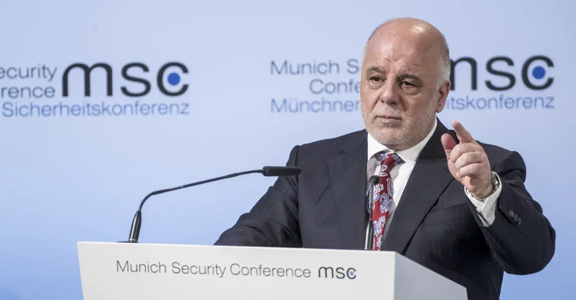 Haider al-Abadi, Prime Minister of Iraq, at the Munich Security Conference