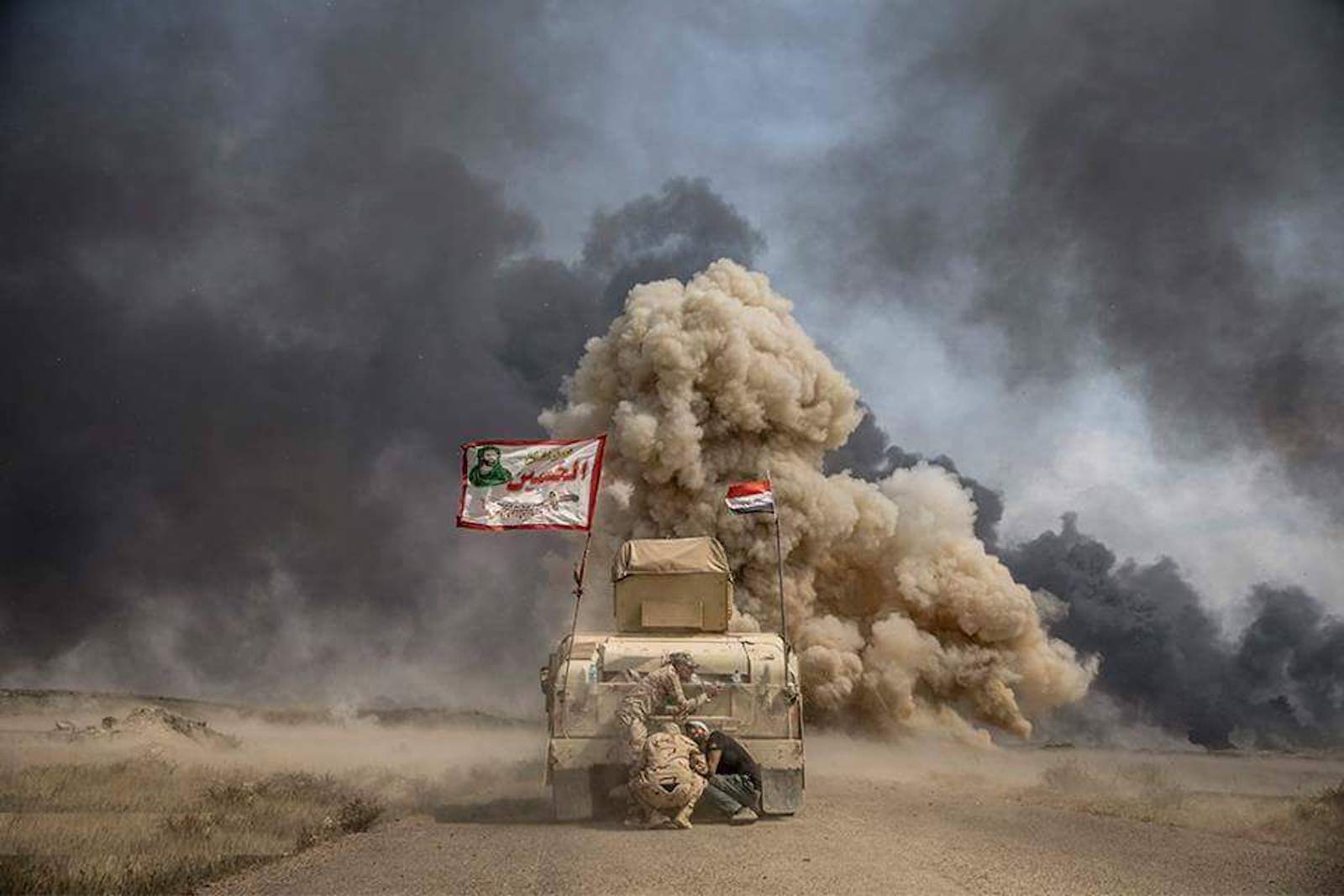 The Iraqi National Army said its troops and federal police liberated the town of Hawija on October 5.