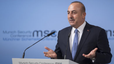 Mevlut Cavusoglu, Turkey's Minister for Foreign Affairs