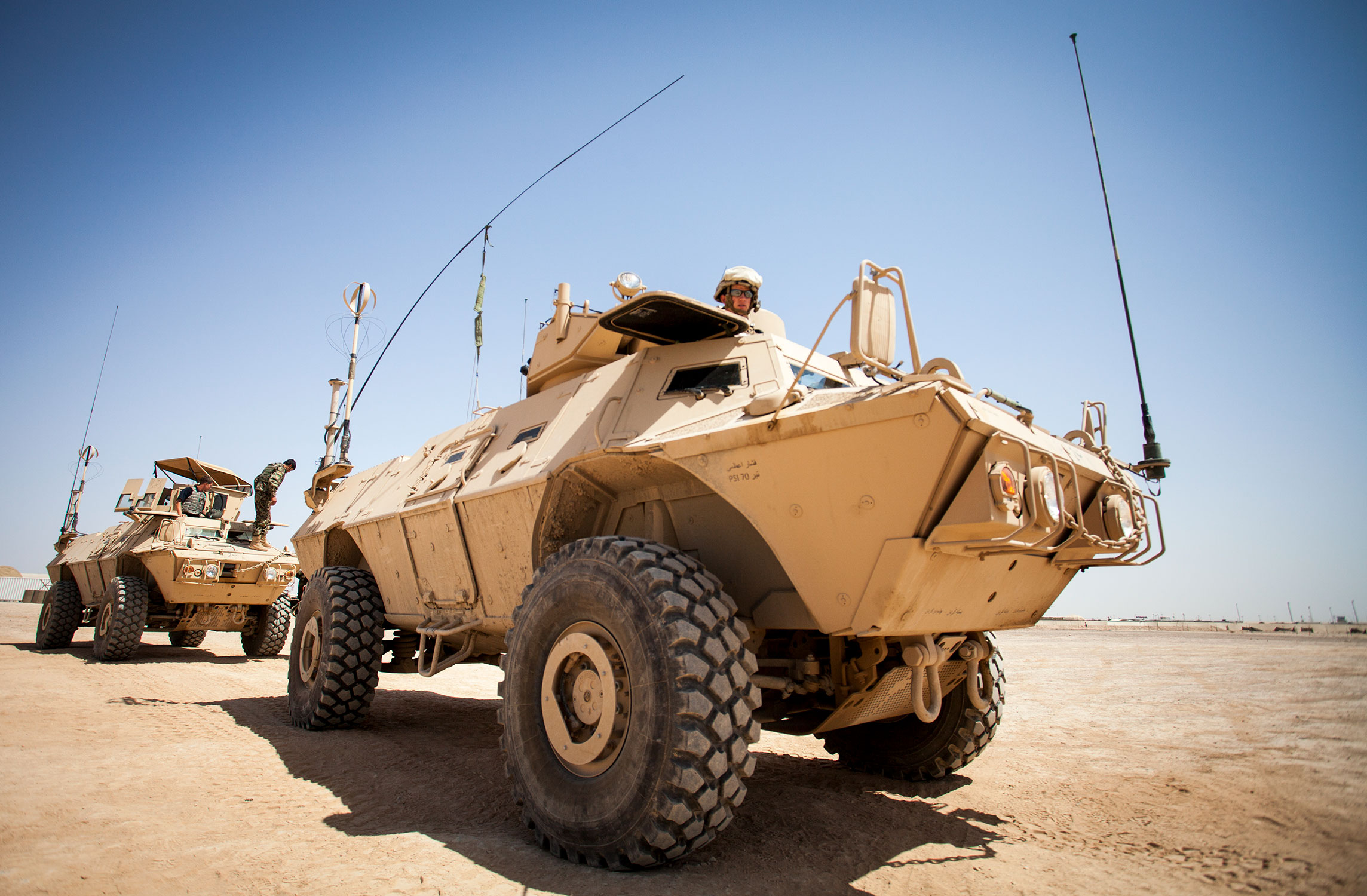 Afghan Mobile Strike Force Vehicle