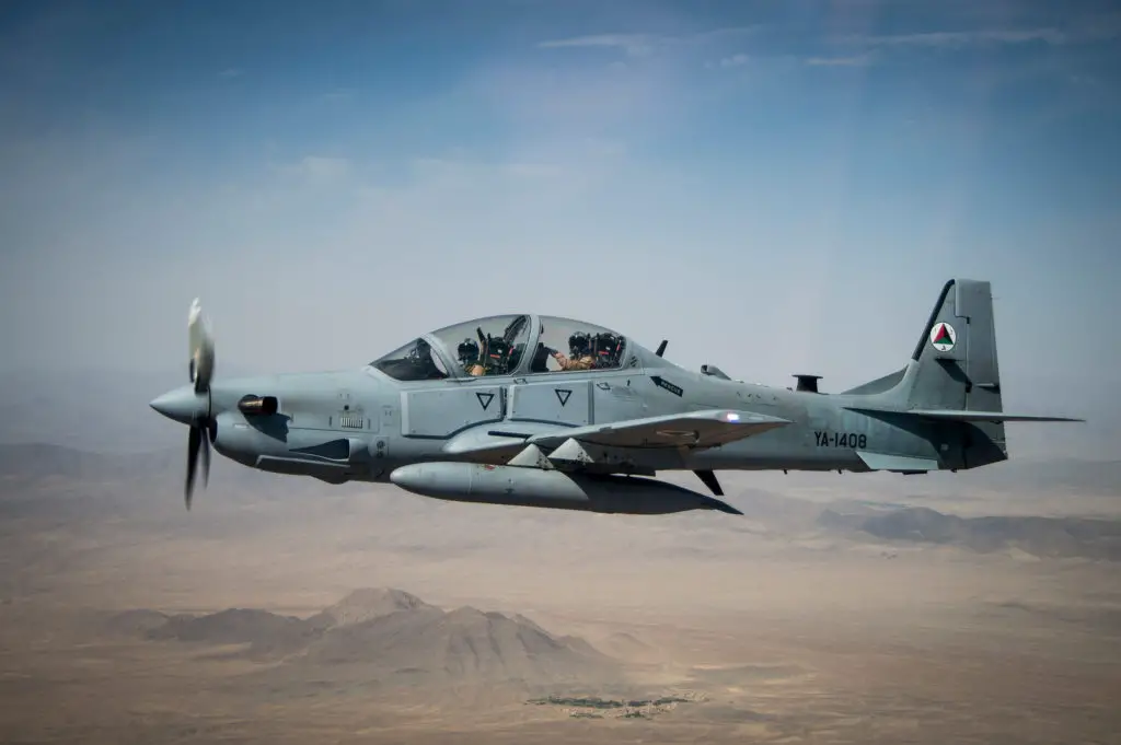 A-29s Super Tucano over Afghanistan