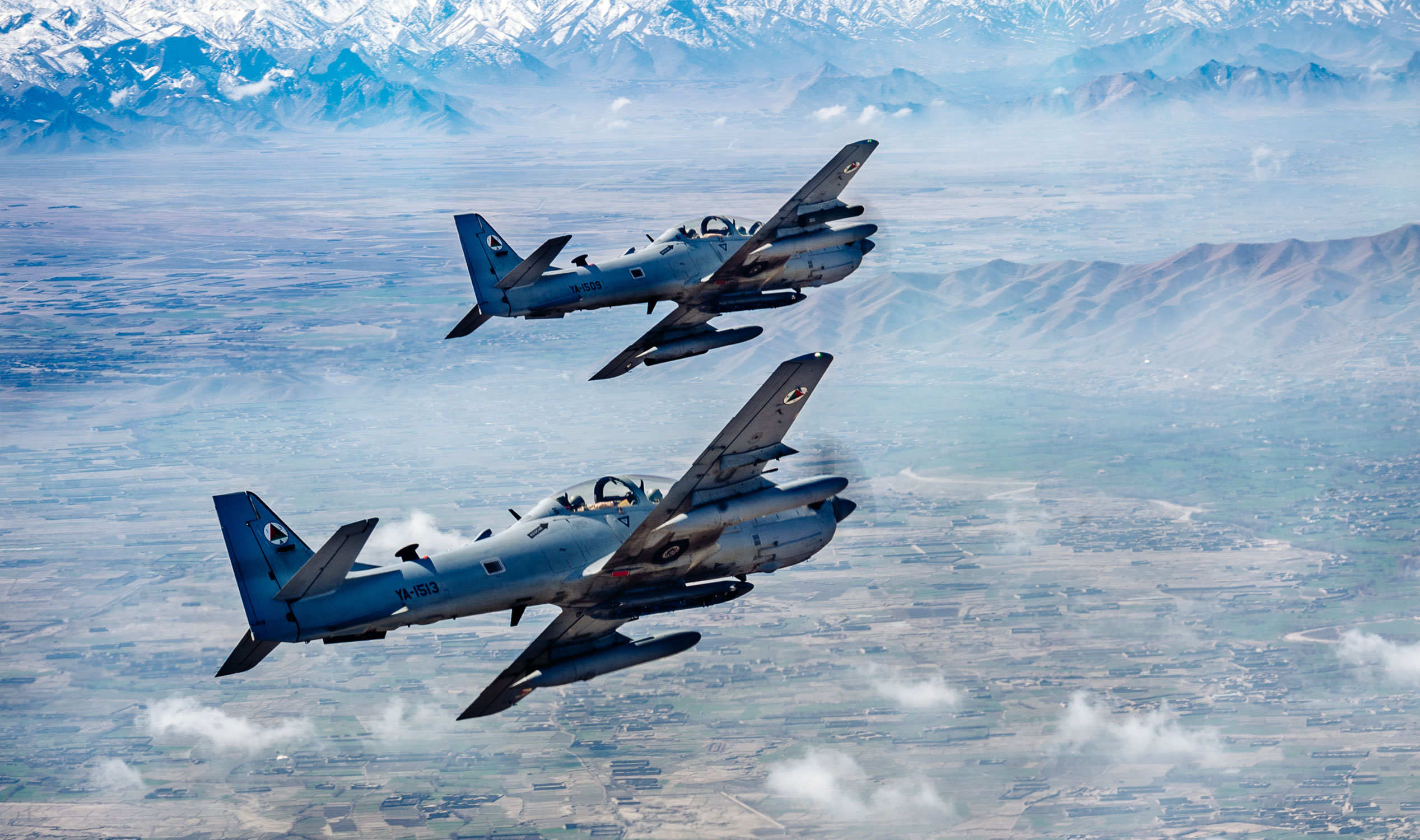 A-29 Super Tucanos over Afghanistan
