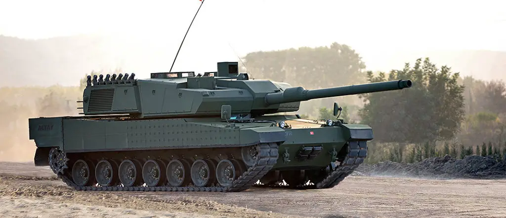 Turkey's Altay main battle tank