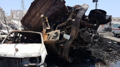 Mogadishu truck bomb explosion