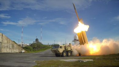 THAAD missile launch