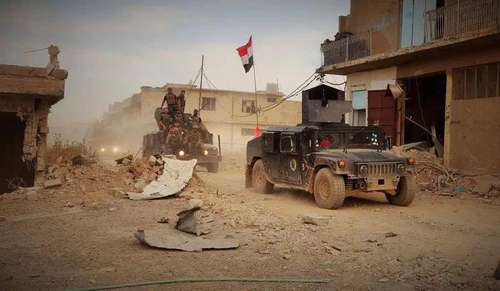 Iraqi forces in Al Qaim