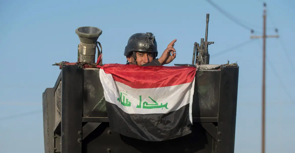 Iraqi Counter Terrorism Service soldier