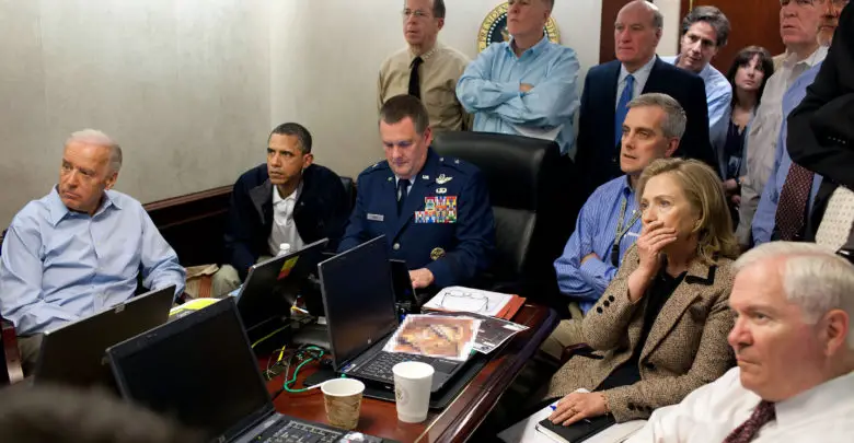 President Barack Obama watches mission against Osama Bin Laden