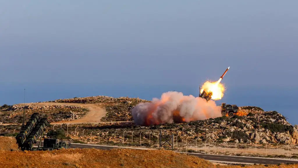 Patriot missile system fired in Greece