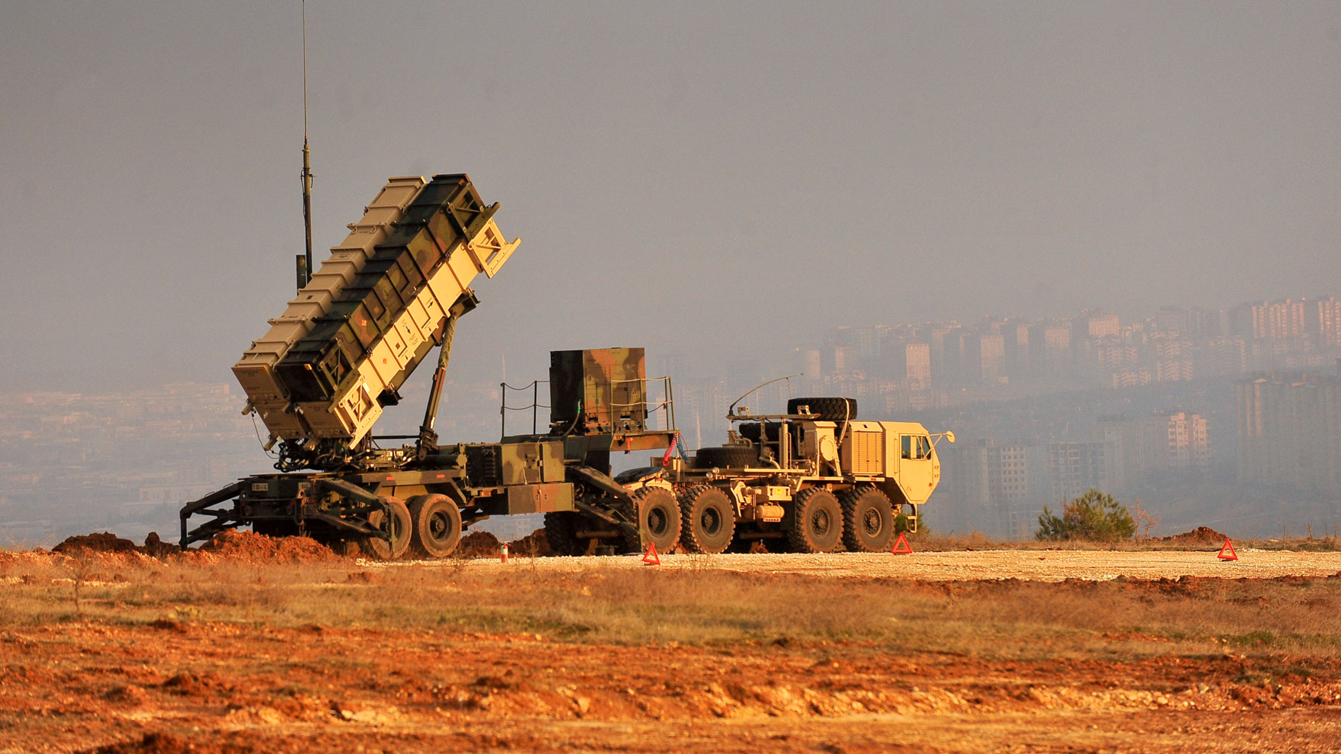 Patriot missiles deployed in Turkey