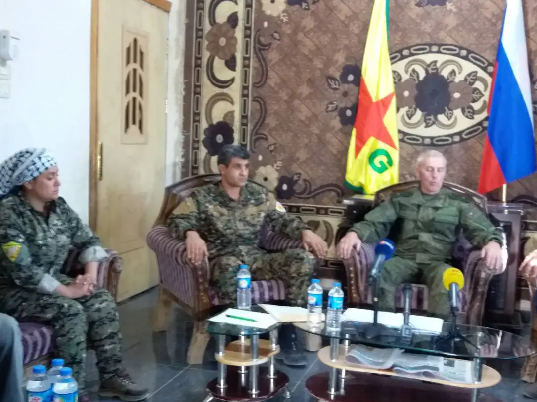 YPG press conference on Deir Ezzor