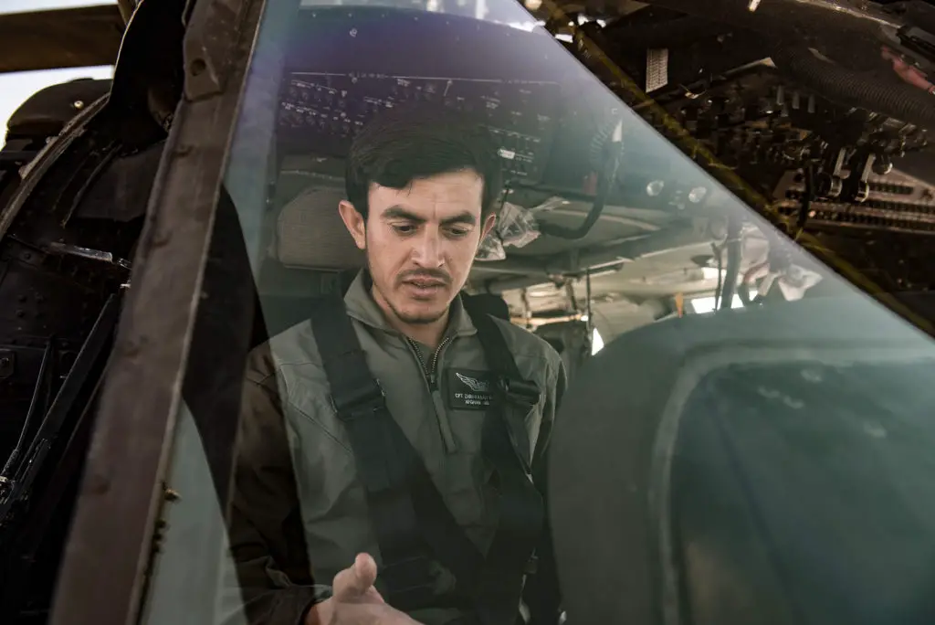 Afghan Air Force pilots begin UH-60 Black Hawk flight training