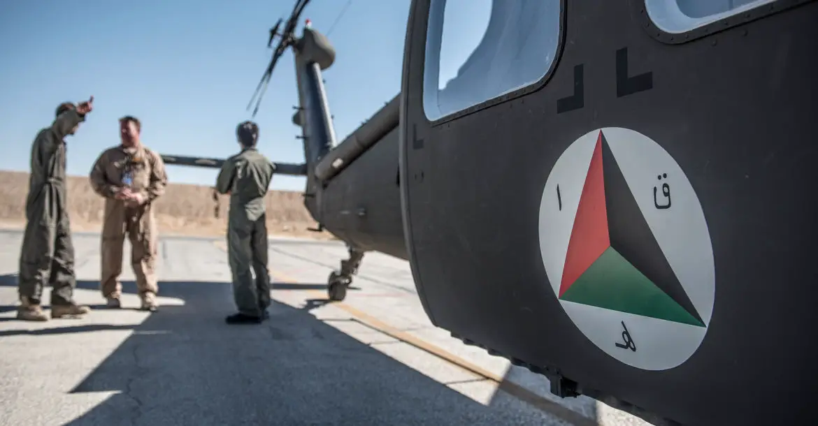 Afghan Air Force pilots begin UH-60A Black Hawk flight training class