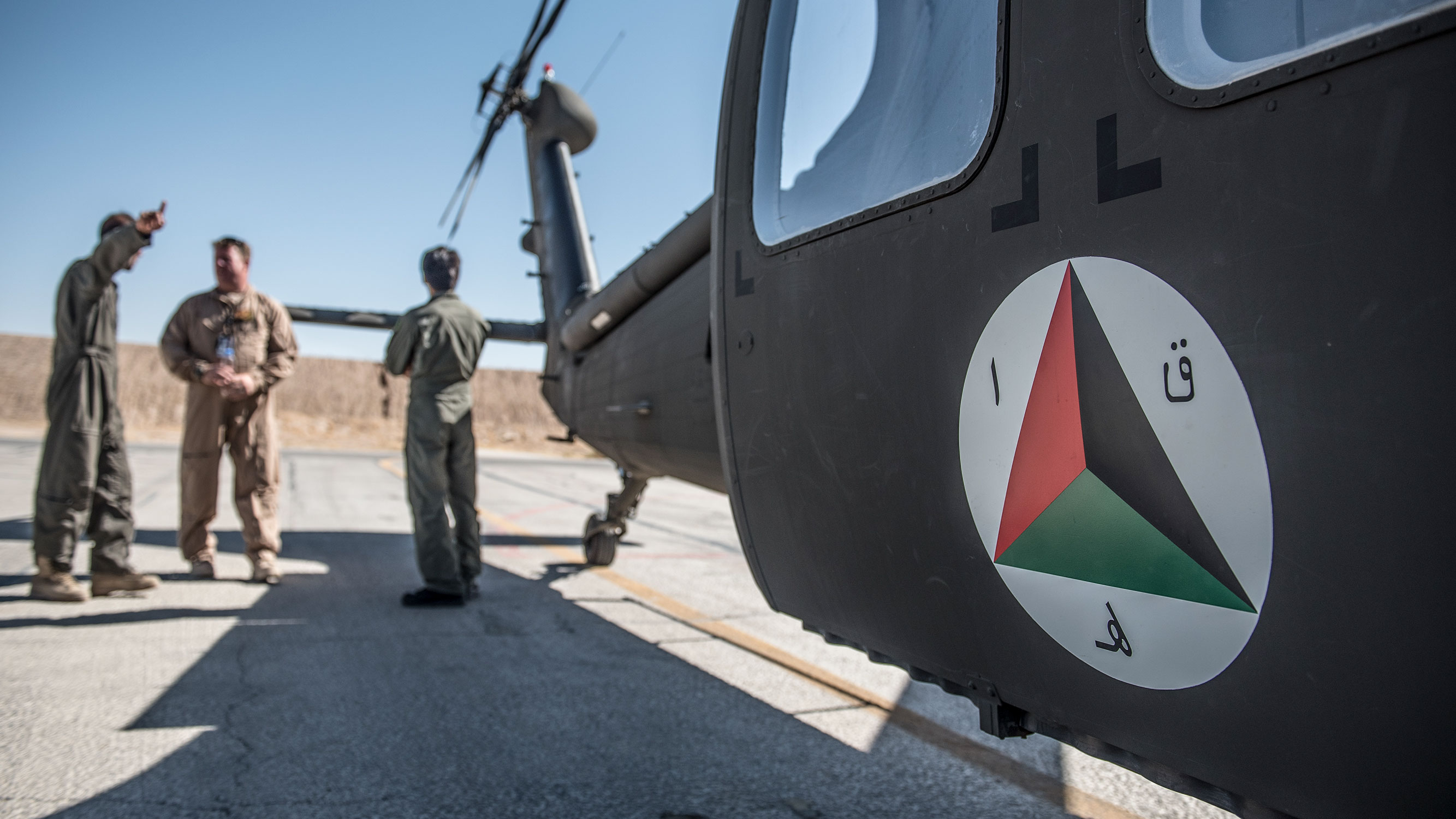 Afghan Air Force pilots begin UH-60A Black Hawk flight training class