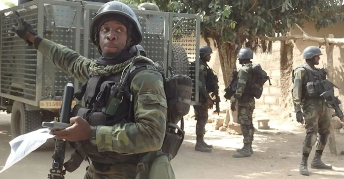 Cameroon military personnel