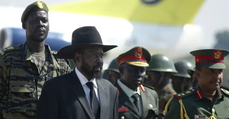 Salva Kiir, president of South Sudan.