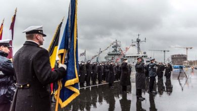 Command of Standing NATO Mine Countermeasures Group One moved from Latvian to Belgium leadership