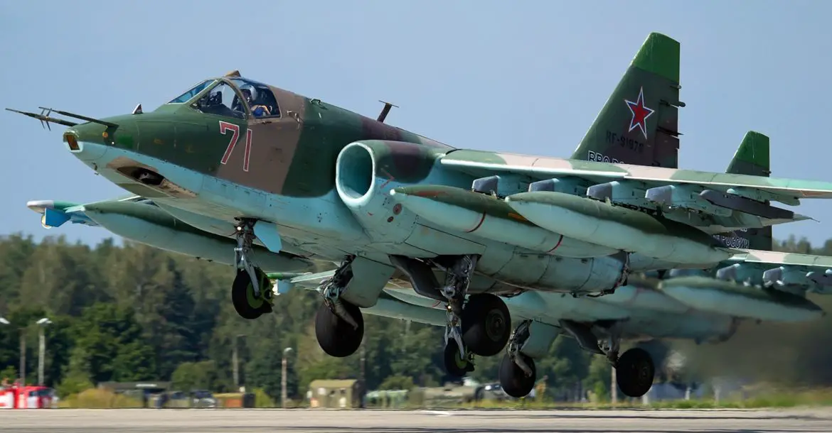Russian Air Force Sukhoi Su-25
