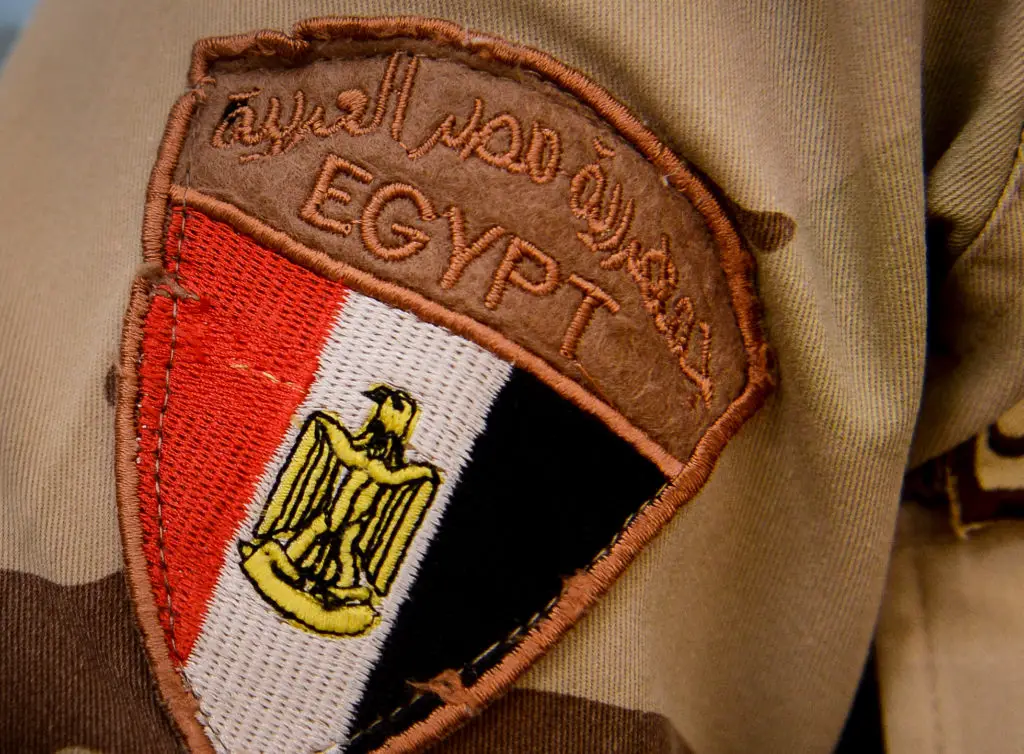 Egypt military uniform patch