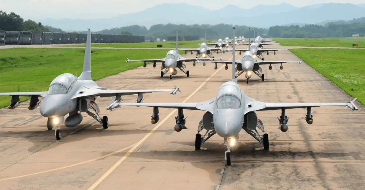 Korea Aerospace Industries TA-50 fighters