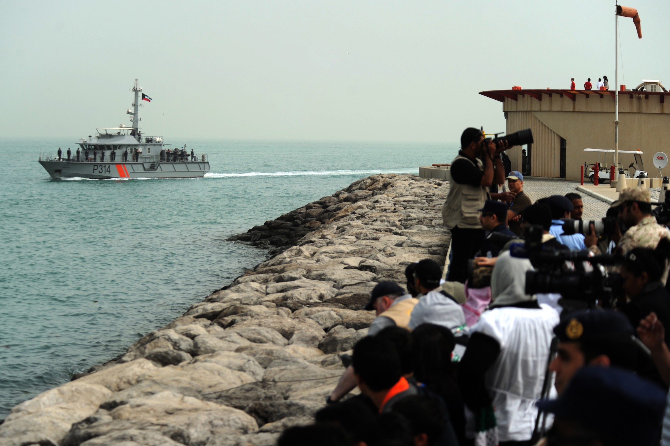 Kuwaiti fast patrol boat Marzoug