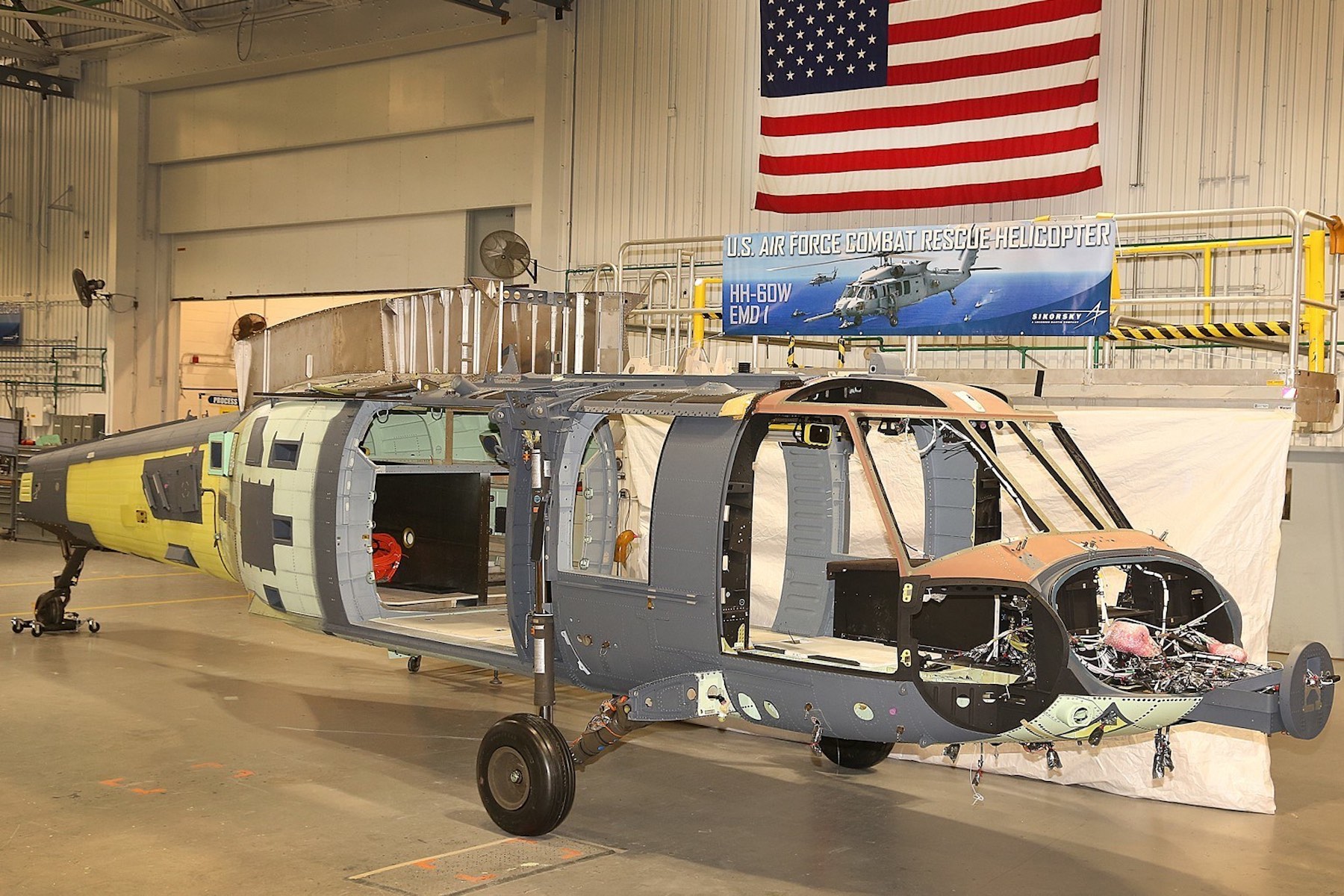 Sikorsky Combat Rescue Helicopter Final Assembly