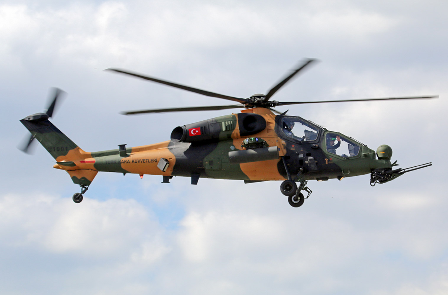 T129 ATAK helicopter