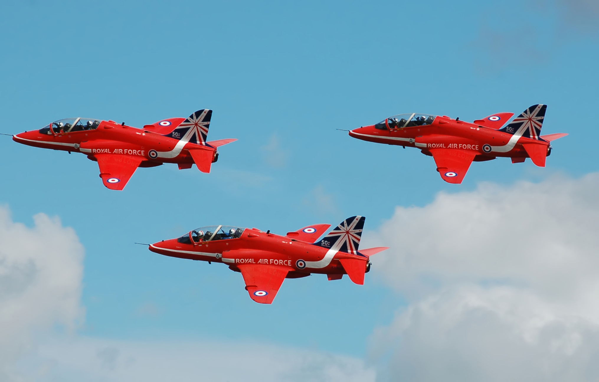 RAF Red Arrows aerobatic display team