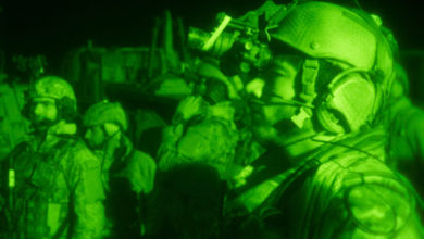 Afghan special operations forces in northern Afghanistan