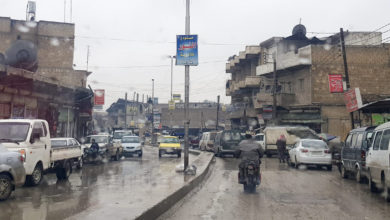 Manbij, Syria town centre