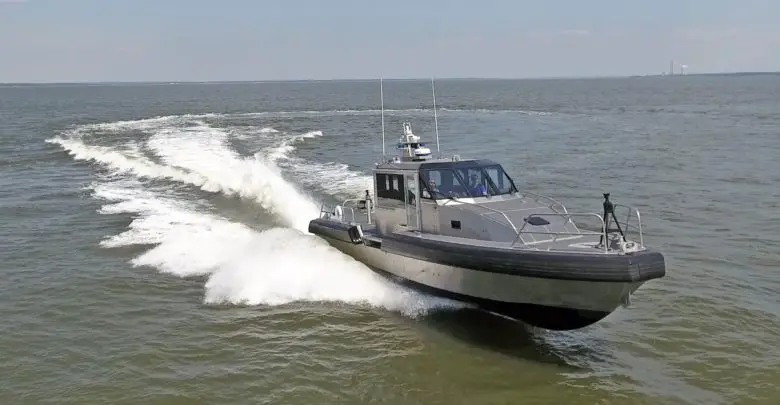 45-foot Metal Shark patrol boat