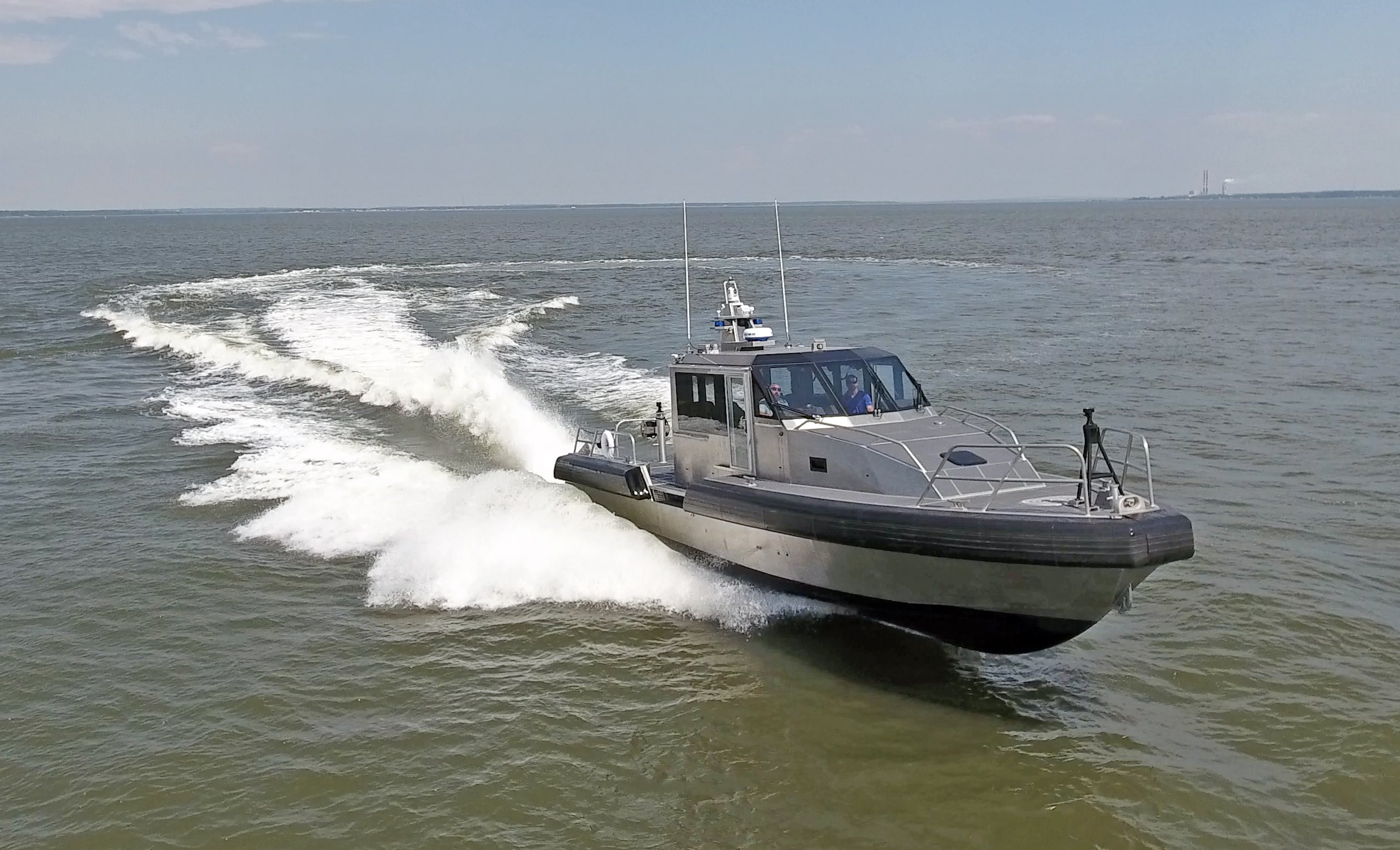 45-foot Metal Shark patrol boat