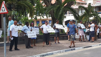 Seychelles India Assumption island deal protest