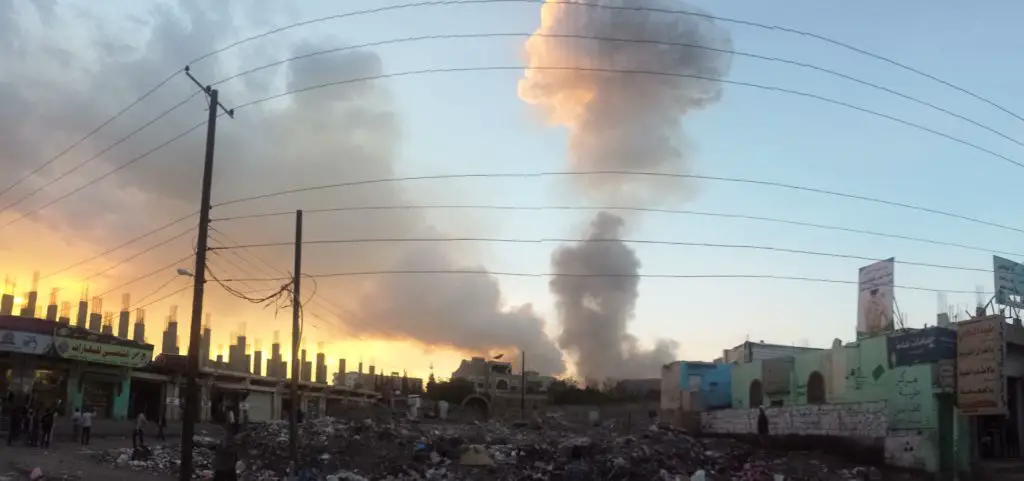 Airstrike in Yemen's capital Sana'a
