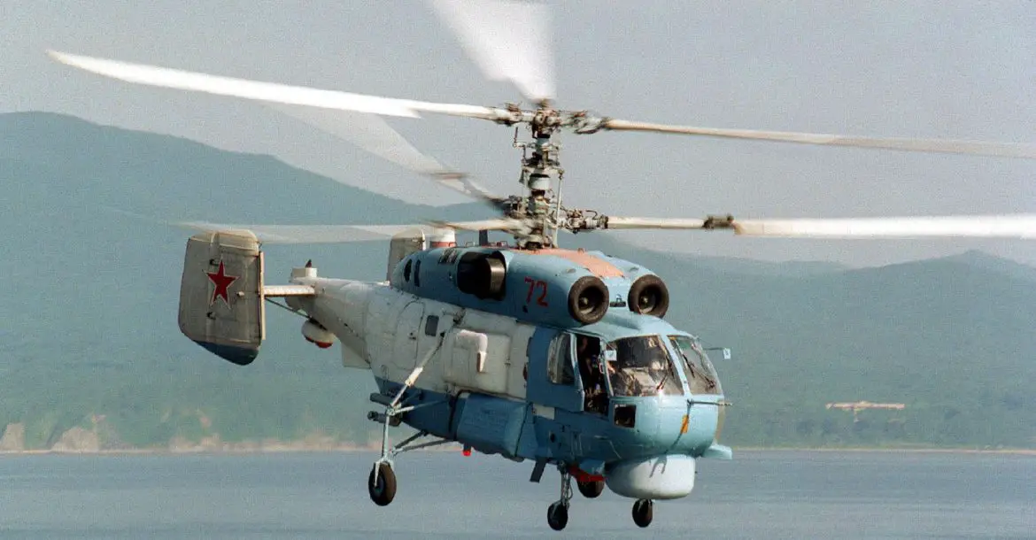 Russian Navy Ka-27 helicopter