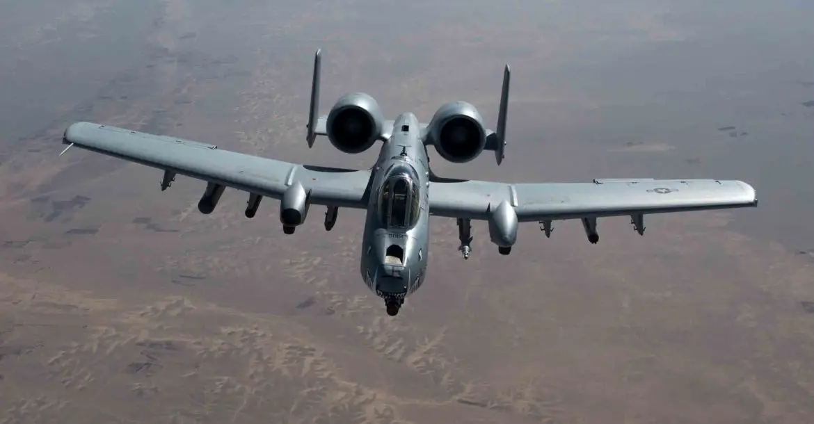 US Air Force A-10 over Afghanistan
