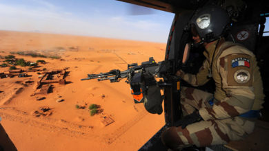 French soldier in Mali
