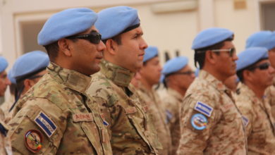 Minusma peacekeepers in Timbuktu