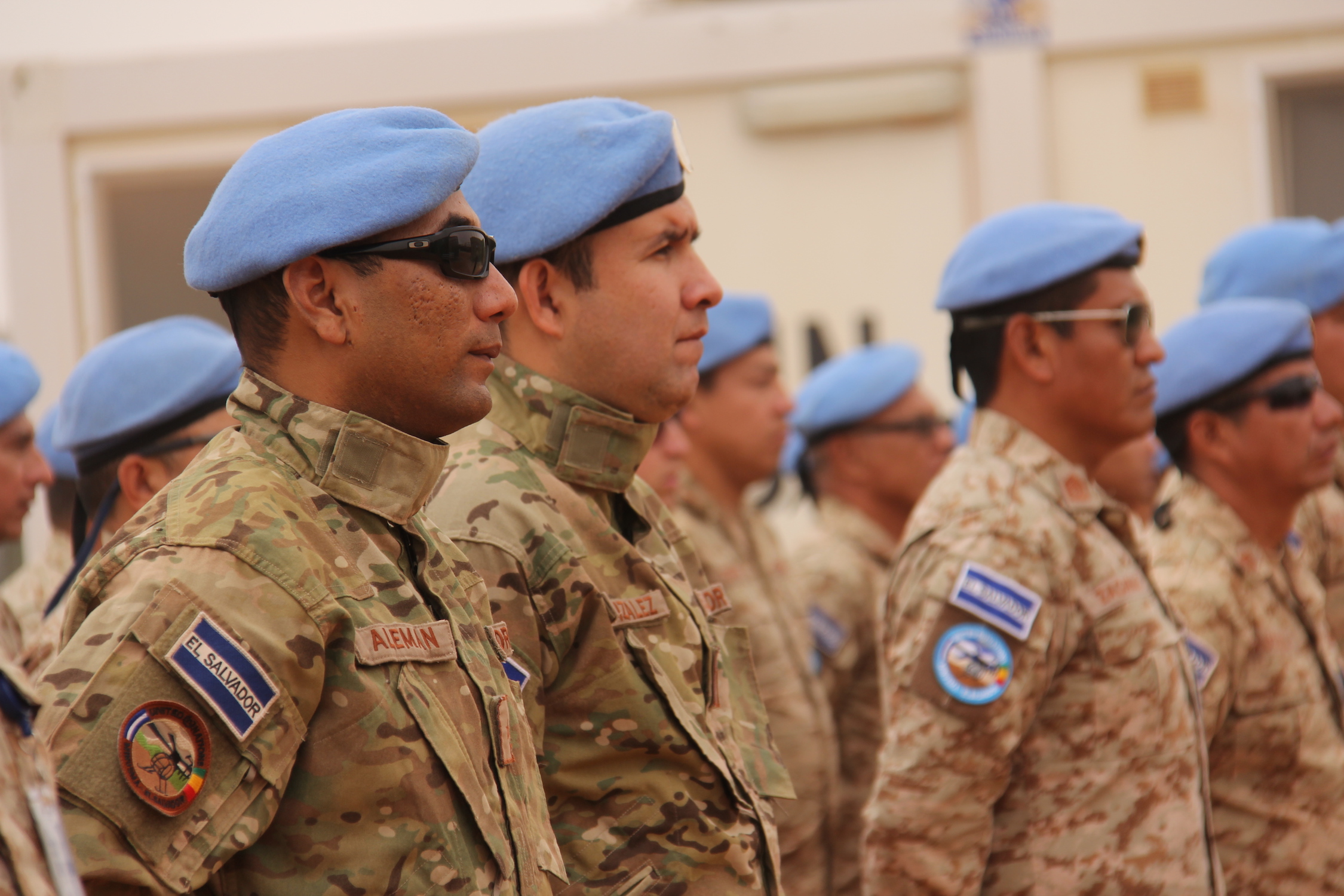 Minusma peacekeepers in Timbuktu