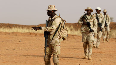 Senegal soldiers Niger