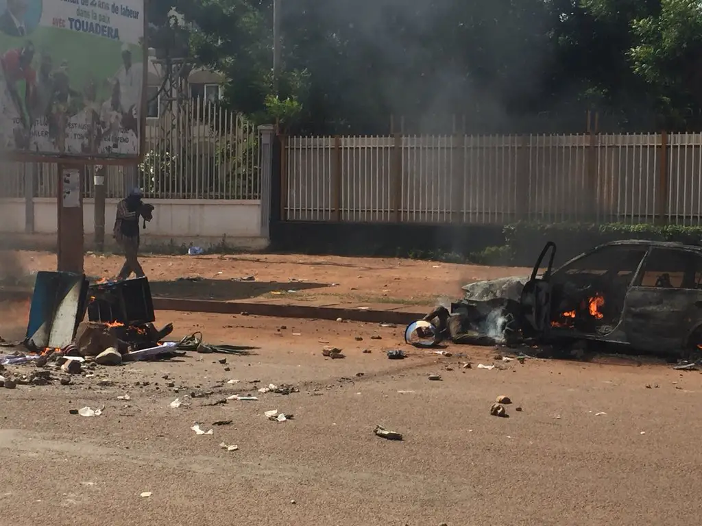 Violent clashes in Bangui, Central African Republic
