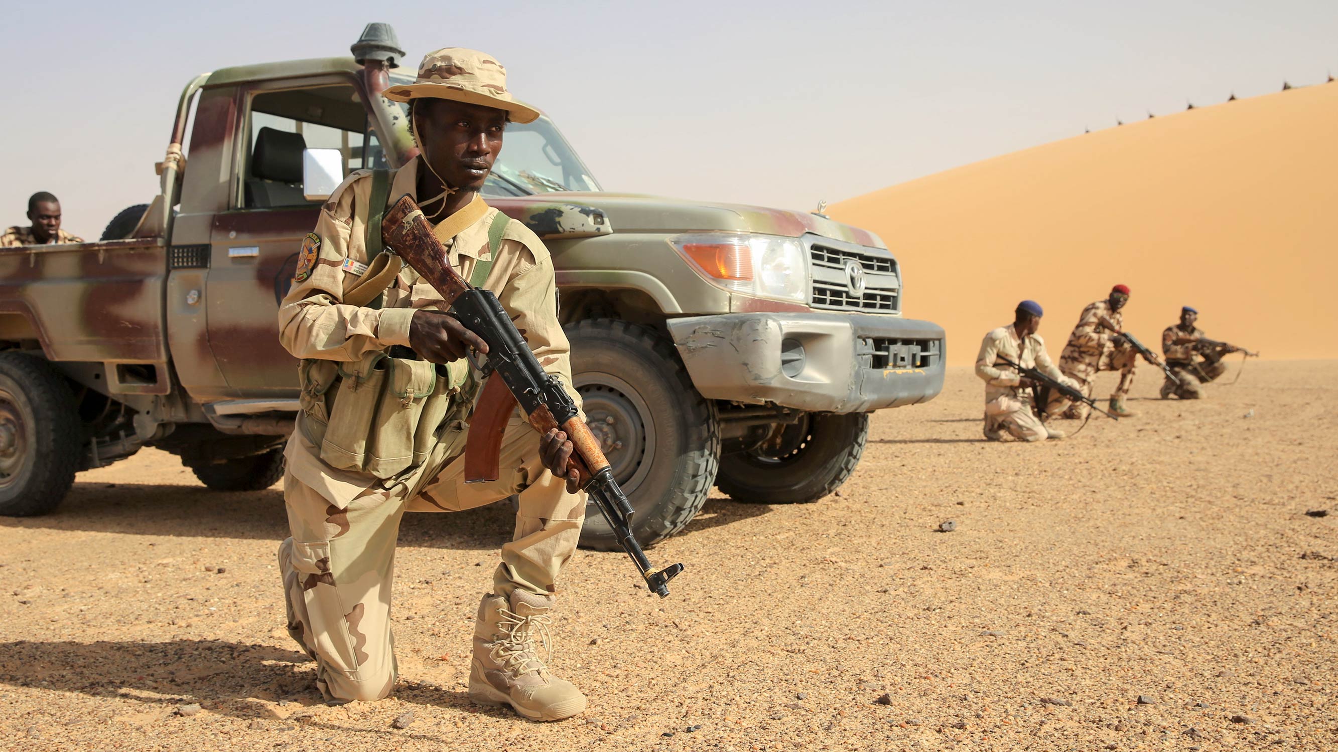 Chadian Army soldier