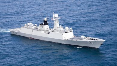 Chinese guided-missile frigate Yancheng
