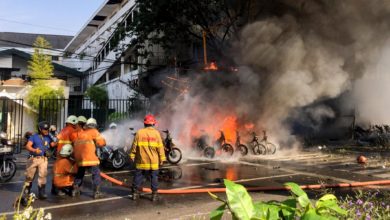 Explosion at Surabaya church