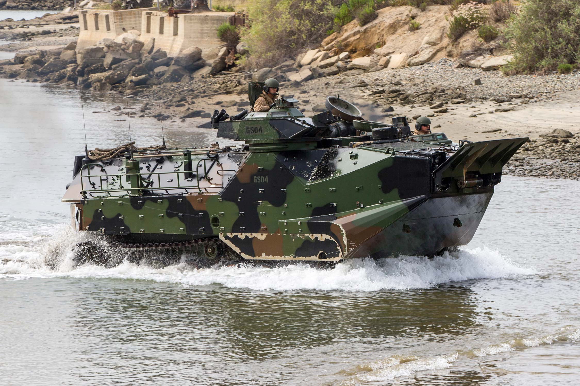 US Marine Corps Amphibious Assault Vehicle