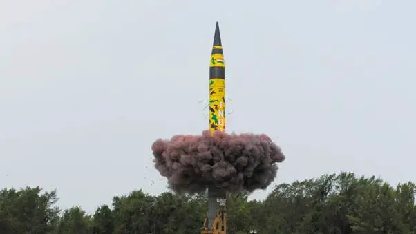 India test Agni-5 ballistic missile
