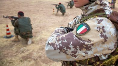Italy army trainer Iraq