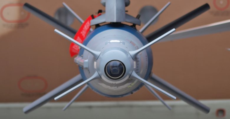 Rafael Spice bomb on an IAF F-16