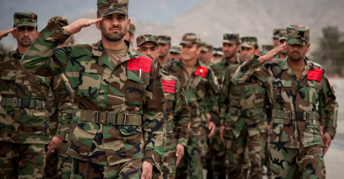Afghan National Army (ANA) cadets